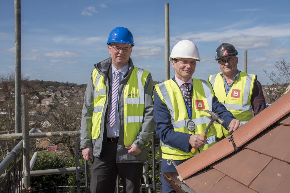 Team behind multi-million pound Carpathia Grange celebrates ‘topping out’